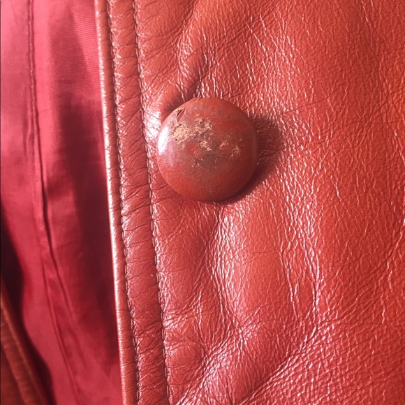 Leather trench - Picture 6 of 8